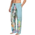 thumbnail image 2 of Balery Men'S A Funny Little Dalmatian Puppy Pants,Sleepwear Pants,Pajama Pants,Pj Bottoms Drawstring And Pockets-Small, 2 of 9