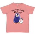 thumbnail image 3 of Inktastic Happy Birthday, Mommy- Cute Penguins Boys or Girls Toddler T-Shirt, 3 of 5