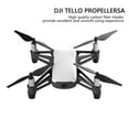 thumbnail image 1 of Juego De Hélices De Repuesto, Juego De Hélices Para Drones, 4 Pares De Palas De Fibra De Carbono Para DJI Tello ANGGREK Propeller Blade, 1 of 8