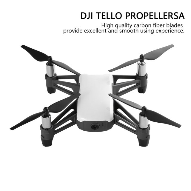 Juego De Hélices De Repuesto, Juego De Hélices Para Drones, 4 Pares De Palas De Fibra De Carbono Para DJI Tello ANGGREK Propeller Blade