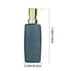 thumbnail image 3 of Botella de Gel Desinfectante para Manos, Recargable para Baño y Hogar | Vidrio | Azul | 19 X 6,2 X 6,2 Cm | Diseño Práctico y Conveniente | 1 Unidad, 3 of 6