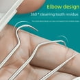 thumbnail image 1 of Artefacto de palillo de dientes portátil de acero inoxidable 304, juego de ganchillo para dientes, tapón de dientes, artefacto portátil, aguja de hilo dental para limpieza, 1 of 1