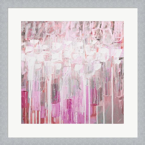 Great Art Now Organic Pink Party by Ann Marie Coolick, Framed Wall Art, 19.5W x 19.5H