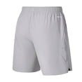 thumbnail image 4 of Cargo Shorts for Men Plus Size Elastic Waist Drawstring Ice Silk Solid Color Outdoor Casual Sports Shorts Gray XXXXXL, 4 of 6