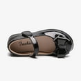 thumbnail image 4 of REDARER Girls Classic Mary Jane Shoes, Comfortable & Stylish - Soft Sole School Dress Shoes for Weddings & Performances,Color:Black3,Size:12.5-13, 4 of 5