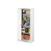 Tennsco 78" High Deluxe Cabinet, 36w x 18d x 78h, Light Gray -TNN1870LGY