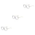 thumbnail image 1 of Jumpingount Manténgase concentrado y elegante con estas modernas gafas para computadora, gafas antiluz azul, montura gris dorada Type1 NO1, 1 of 6