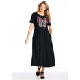 thumbnail image 5 of Woman Within Plus Size Short-Sleeve Scoopneck Empire Waist Dress, 5 of 5