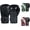Black, variant on Right Punch Premium Leather Boxing Gloves – Professional Training & Sparring Gear for Men, Women, and Kids