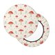 thumbnail image 2 of Balery Mushroom Fundas de asiento para taburete de bar redondo de tela de terciopelo ajustables que protegen de arañazos y manchas para sillas de 14 a 17 pulgadas.-12 inch, 2 of 7