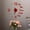 Red, variant on Partheme 3D DIY Mirror Surface Wall Clocks, Modern 3D Wall Clock with Mirror Numbers Stickers Frameless Large DIY Wall Clock Kit for Home Office School Clock , Red