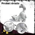 thumbnail image 6 of CoudarTitie Halloween Cat Statue Animal Sculpture Funny Housewarming Gift Versatile Ornament, 6 of 9