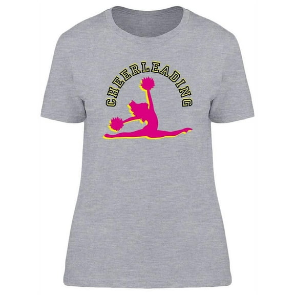 Cheerleading Graphic T-Shirt Women -Image by Shutterstock, Female Medium