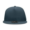 thumbnail image 2 of Decky 1041 5 Panel High Profile Structured Cotton Blend Snapback-Navy, 2 of 4