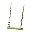 thumbnail image 2 of Percha para loros, jaula para periquitos, hamaca, juguete de ejercicio, percha de entrenamiento para pájaros verde, 2 of 9