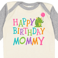 thumbnail image 4 of Inktastic Happy Birthday Mommy Party Boys or Girls Long Sleeve Baby Bodysuit, 4 of 5