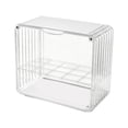 thumbnail image 1 of TISHITA Clear Acrylic Display Case Toys Bag Action Figures Handicrafts Storage Shelf 2 2 Layer White, 1 of 7