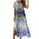 thumbnail image 1 of Vestido de Manga Corta para las Mujeres, Vestido Casual de Manga Corta con Cuello en V Hecha de Poliéster Cómodo para la Fiesta, Vestido Sexy para las Mujeres, 1 of 5