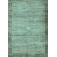thumbnail image 1 of Ahgly Company Indoor Rectangle Abstract Light Blue Contemporary Area Rugs, 6' x 9', 1 of 4