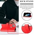 thumbnail image 4 of Compatible with Motorola Moto One 5G Ace Wallet Case Premium Zipper Large Space Flip PU Leather Cover, 4 of 5