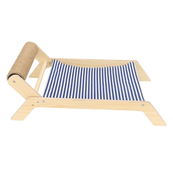 Cat Raised Sleeping Bed,Cat Hammock Prevent Shaking Cat Hammock Bed Wooden Cat Hammock True Excellence