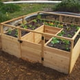 thumbnail image 2 of Outdoor Living Today Raised Garden Bed Western Red Cedar 1-Count 8x8, 2 of 11