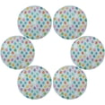 thumbnail image 2 of GZHJMY Easter Eggs Round Placemats Non-Slip Washable Heat Resistant Table Mats for Kitchen Dining Decor, 15.4"ch, 4pcs, 2 of 6