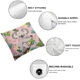 thumbnail image 4 of Awypu Cute Koala Pillow Cover , Soft Decorative Cushion Case Square Throw Pillow Cover for Sofa Living Room Couch  2pcs White, 4 of 6