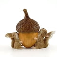 thumbnail image 2 of Miniature Fairy Garden Squirrels Carrying Acorn, 2 of 2