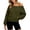 Army Green A, variant on Womens Sweatshirt Long Sleeve Casual Pullover Tops Fall Fashion Soft Off Shoulder Sweatshirts with Straps