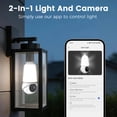 thumbnail image 5 of GBIUT 2K Light Bulb Camera with Light, 2.4G&5G WiFi Bulb Security Camera, 800-Lumen LED, Color Night Vision, Motion Detection & Siren, Two-Way Talk, Human Detection, 5 of 11