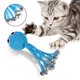 thumbnail image 3 of Juguete de cuerda de algodón para gato, 5 uds., forma de pulpo azul con campana para entrenar y jugar, 3 of 5