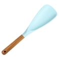 thumbnail image 5 of Mdesiwst Cooking Spatula Heat Resistant Wood Handle Silicone Cooking Spoon Non-stick Cookware for Home Kitchen, 5 of 8