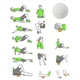 thumbnail image 2 of 2X Bola de Masaje Bola de Fascia de 6,3 cm Bola de Bola PortáTil de la Fisioterapia del Alivio del Dolor de la RelajacióN Muscular del Yoga D, 2 of 2
