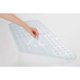 thumbnail image 2 of Alfombrilla para bañera, 40 x 16 pulgadas, alfombrilla antideslizante para ducha con ventosas y orificios de drenaje, alfombrilla para bañera, alfombrilla para baño, lavable a máquina, transparente, 2 of 5