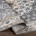 thumbnail image 4 of Cesar CEG-2347 5'3" x 7' Rug in Medium Gray/Light Gray/Tan/Charcoal/Ivory, 4 of 6
