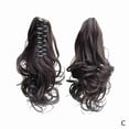 thumbnail image 1 of Claw Clip On Ponytail Thick Clip In Pony Tail Hair Extension Human As Piece O5T0, 1 of 9