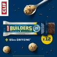 thumbnail image 2 of CLIF Builders + Caffeine TMA3&nbsp;- Chocolate Chip Cookie Dough Flavor - Plant Based Protein Bars - Gluten Free - Non-GMO - Low Glycemic - 20g Protein - 2.4 oz. (12 Count), 2 of 3