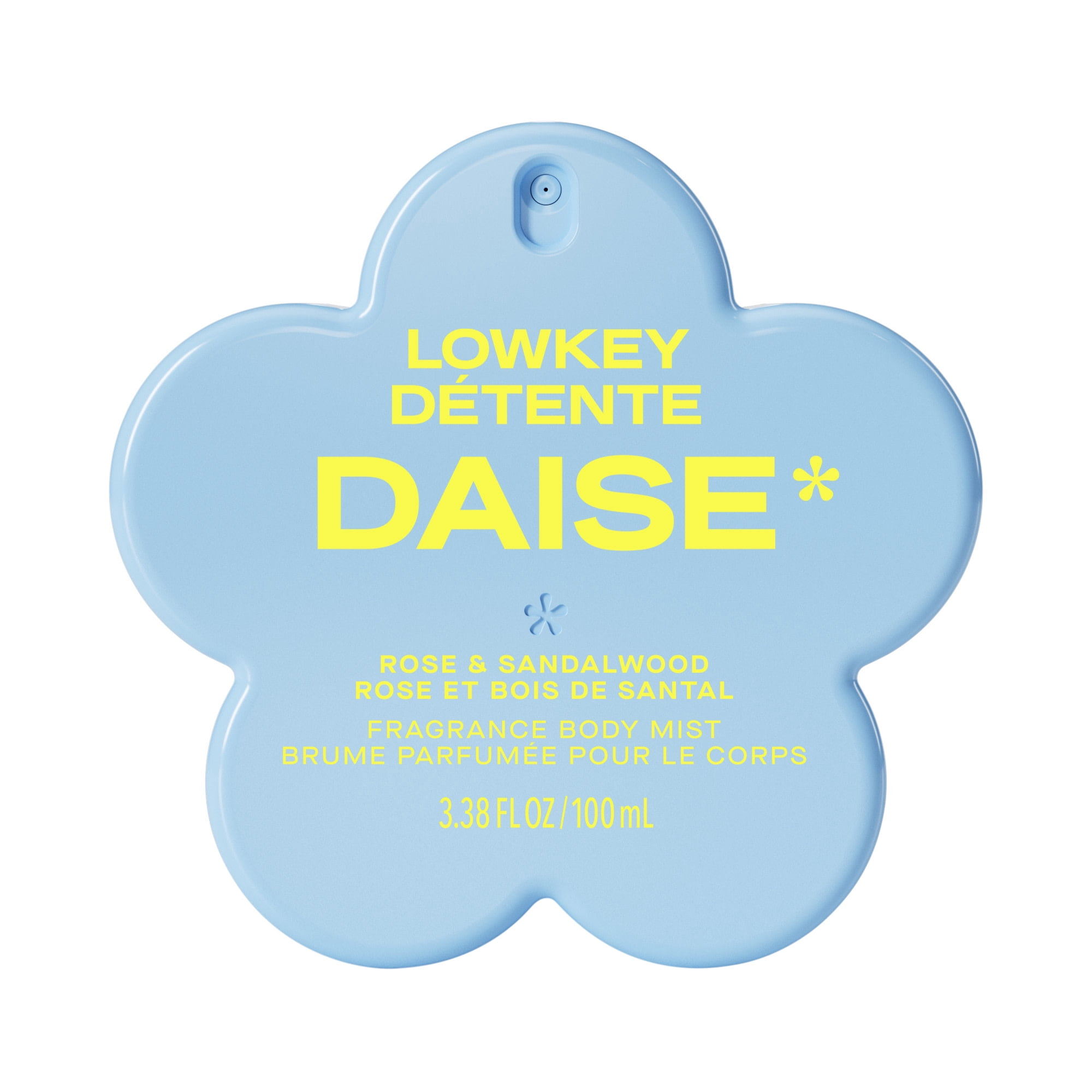 DAISE Lowkey Daise Fragrance Body Mist in Rose & Sandalwood, 3.3 fl oz