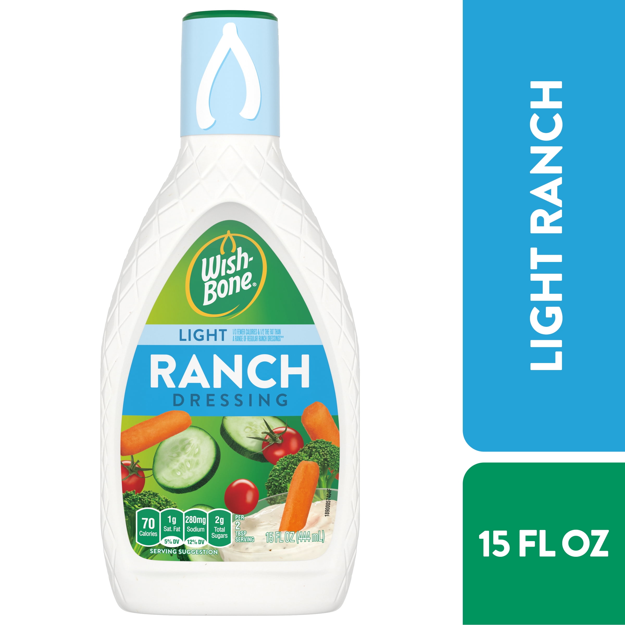 WishBone Light Ranch Dressing, 15 FL OZ