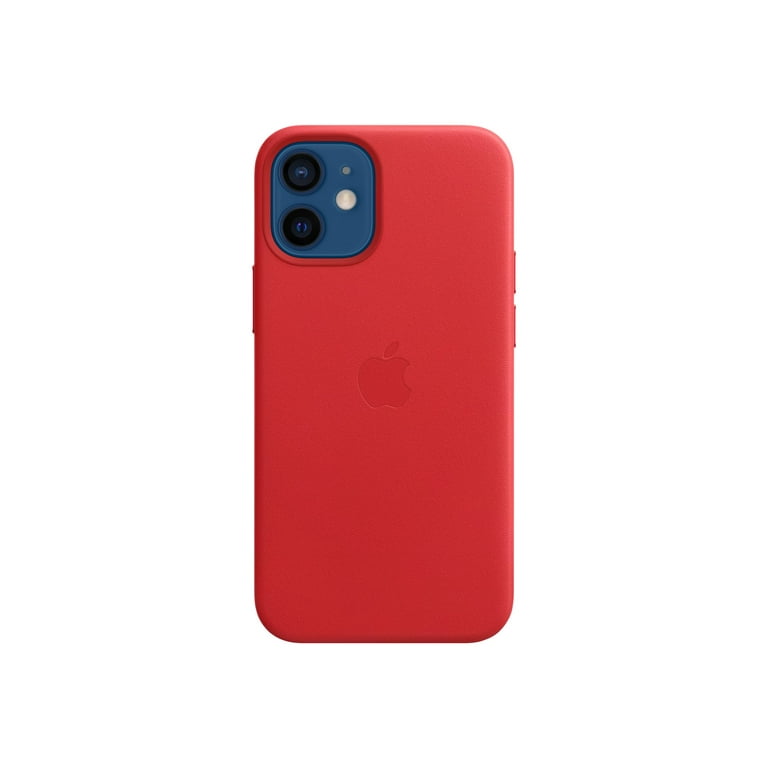 iPhone12mini 赤 Apple MagSafe Leather Cell Phone Case with for Apple iPhone