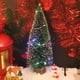 thumbnail image 4 of Navideñas Mini Árboles De Navidad De Sisal Adornos De Árboles De Pino Con Lámpara Y Base De Madera Para La Fiesta De Navidad Decoración Del Hogar Eigraketly HA043981-01, 4 of 6