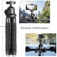 thumbnail image 2 of TuseyRxln mobile phone tripod, mini tripod for smartphone and camera, mobile phone tripod stand with Bluetooth remote control, 2 of 6