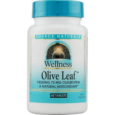 Source Naturals Source Naturals Wellness Olive Leaf, 60 ea