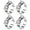 29 to 31mm, variant on 4pcs Heavy Duty Hose Clamps Automotive Hose Clamps set for Effective & Safe Hose connection in various Environment