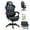 Black, variant on Alvantor RGB Gaming Chair with LED Lights, Massage Lumbar Support, Footrest,  Black