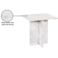 thumbnail image 3 of Meridian Furniture Verona Table d'Appoint Blanche, 3 of 44