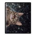 thumbnail image 2 of RYLABLUE Cat Blanket Fleece Throw Blanket for Sofa or Bed 58x80 inches, 2 of 3