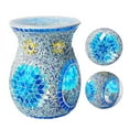 thumbnail image 2 of 3 piezas de de mosaico quemador de aceite portavelas cera derretida decoración para hogar Soledad Quemador de aceite, 2 of 4