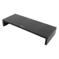 thumbnail image 3 of Wooden Computer Monitor Stand,Wooden Stand Monitor Riser Desktop Organizer,Black, 3 of 6